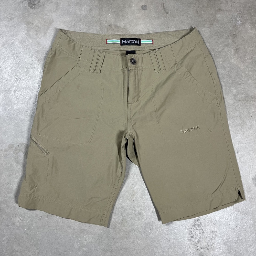 Marmot Hiking Shorts Womens 6 Tan